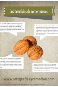 infografía nueces