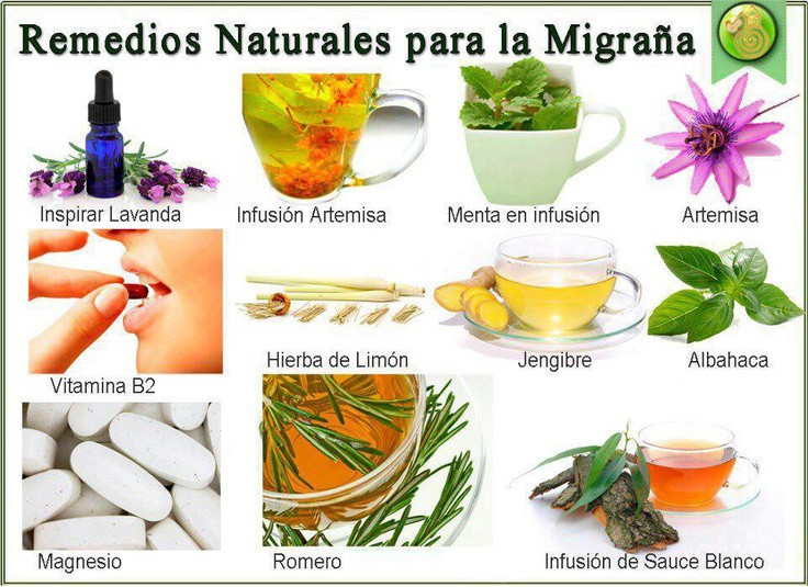remedios para la migraña