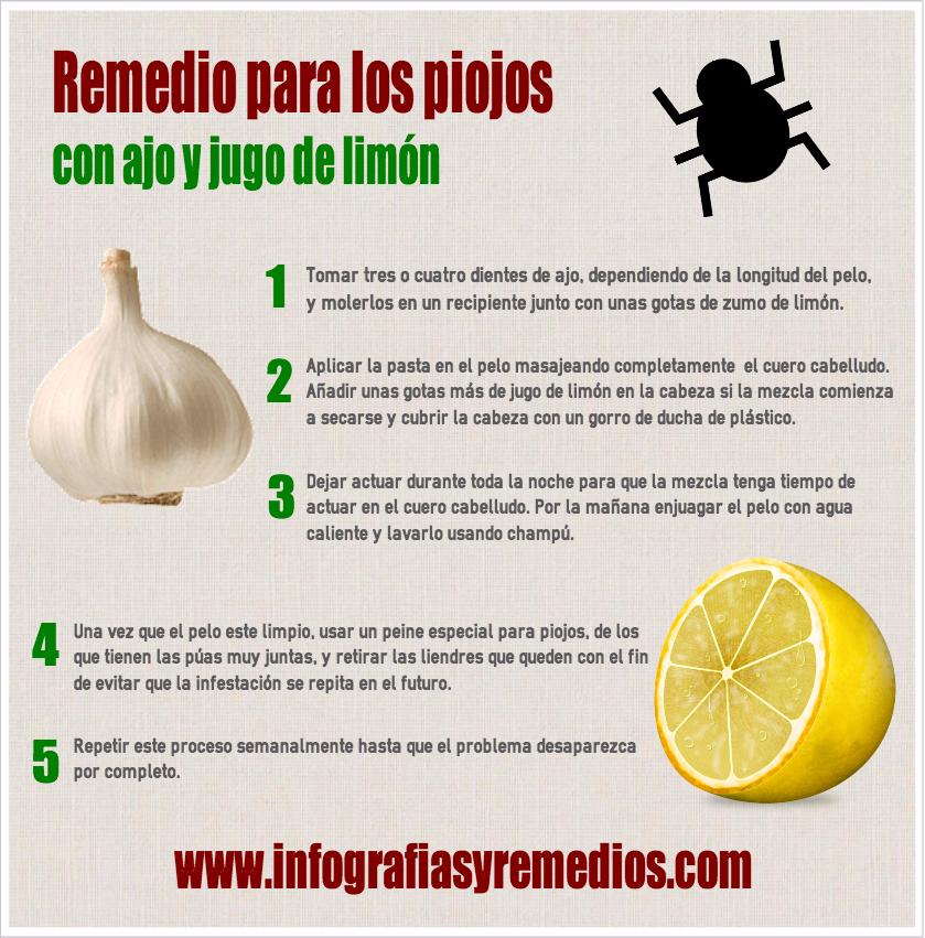 remedio casero contra los piojos