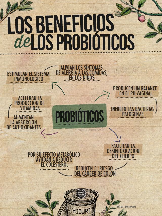 beneficios de los probióticos