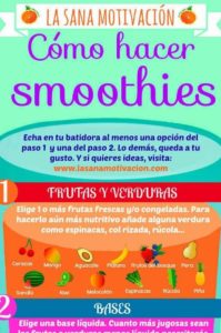 como hacer smoothies