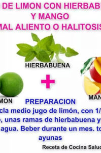 remedio mal aliento o halitosis