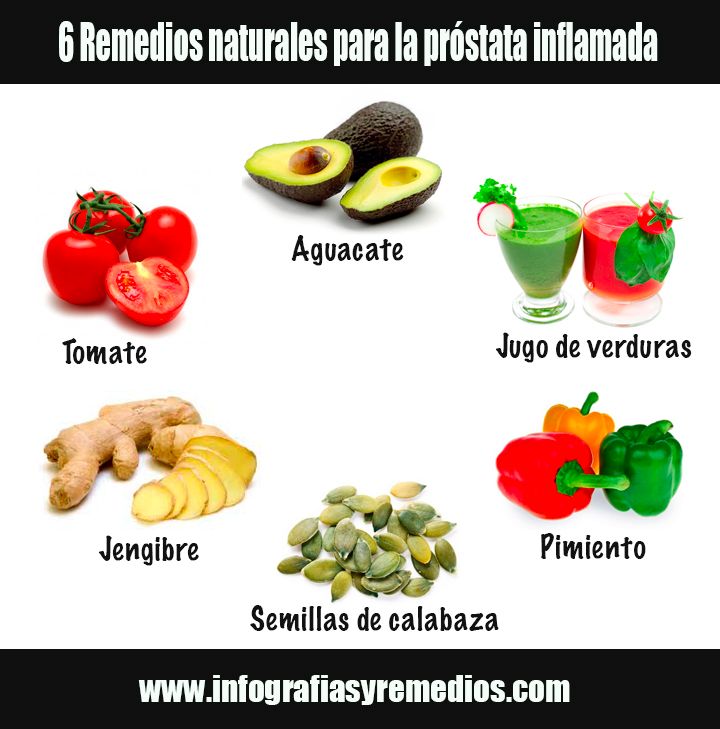 remedios naturales para la próstata inflamada