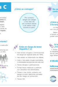 infografía sobre la hepatitis c