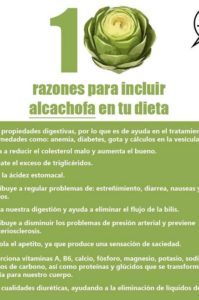 propiedades de la alcachofa