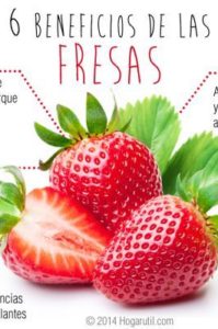 beneficios de las fresas