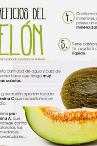 beneficios del melón