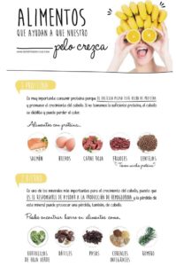 alimentos para que nuestro cabello crezca