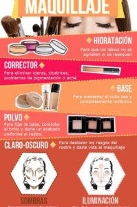 elementos de maquillaje