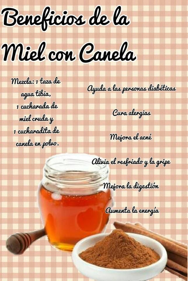 beneficios de la miel con canela