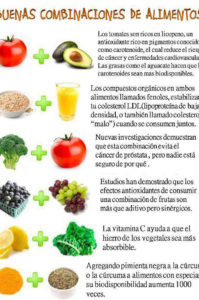 buenos alimentos para consumir combinados