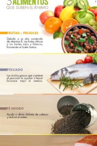 alimentos que suben el estado de ánimo