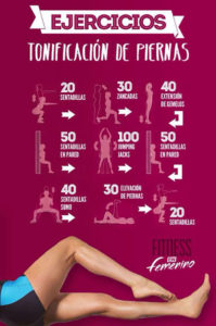 ejercicios para tonificar las piernas