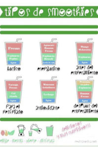 tipos de smoothies