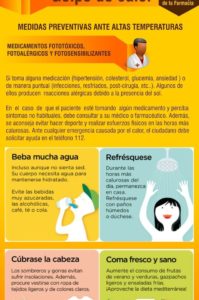 prevenir un golpe de calor