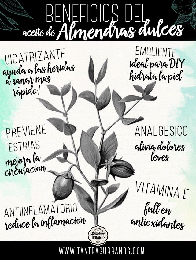 beneficios del aceite de almendras