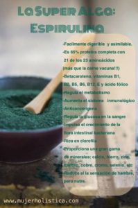 beneficios del alga espirulina para adelgazar