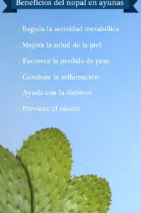 beneficios del nopal en ayunas