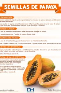 para que sirven las semillas de papaya