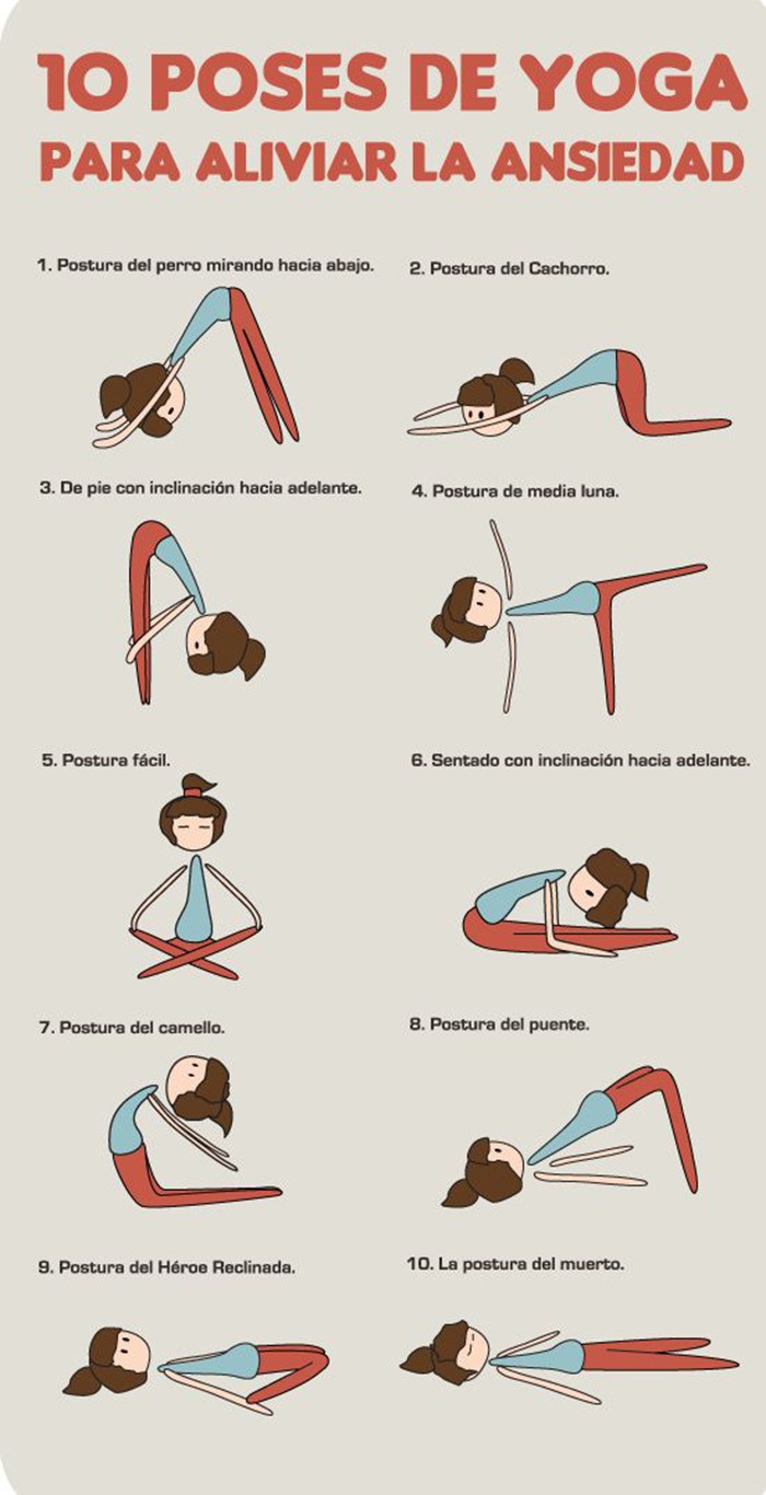 poses de yoga para la ansiedad