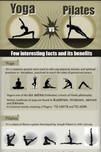 diferencia entre yoga y pilates