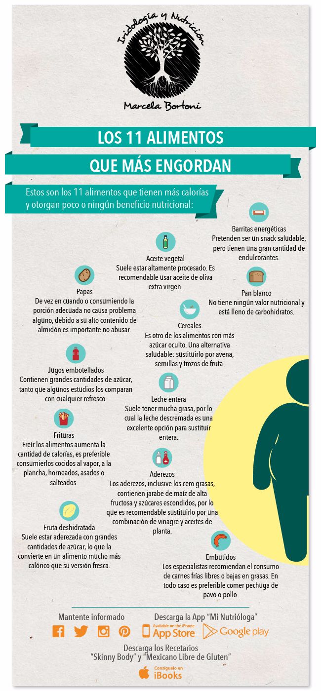 alimentos que engordan