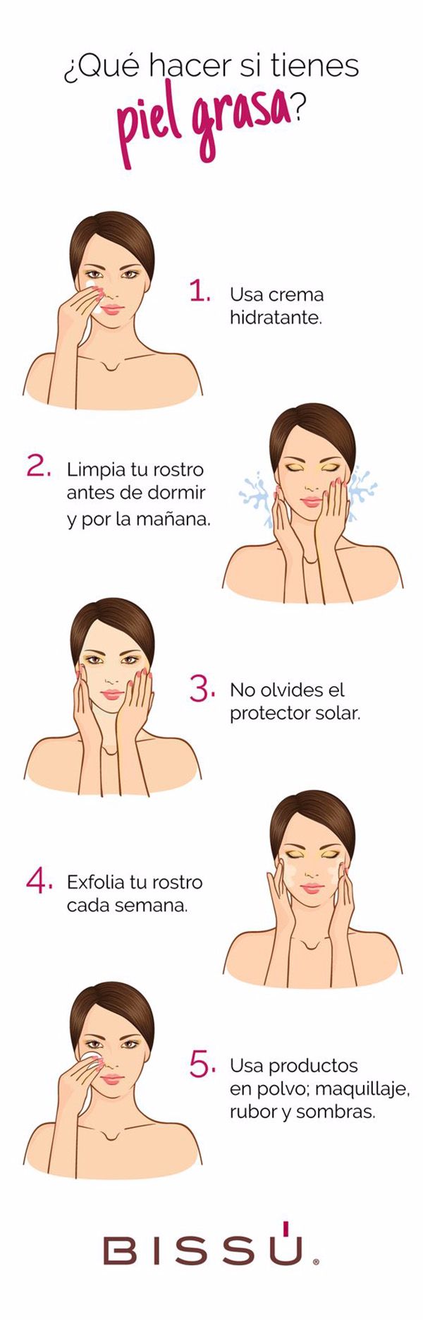 cuidados para el cutis con piel grasa