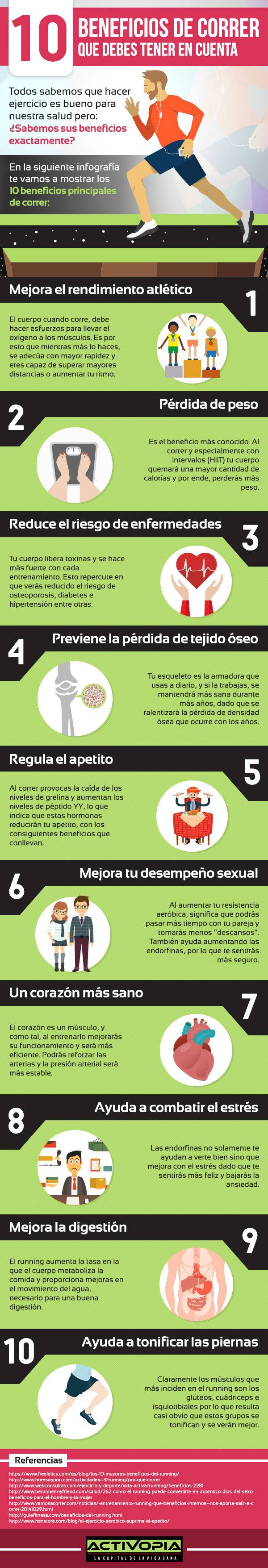 beneficios de correr