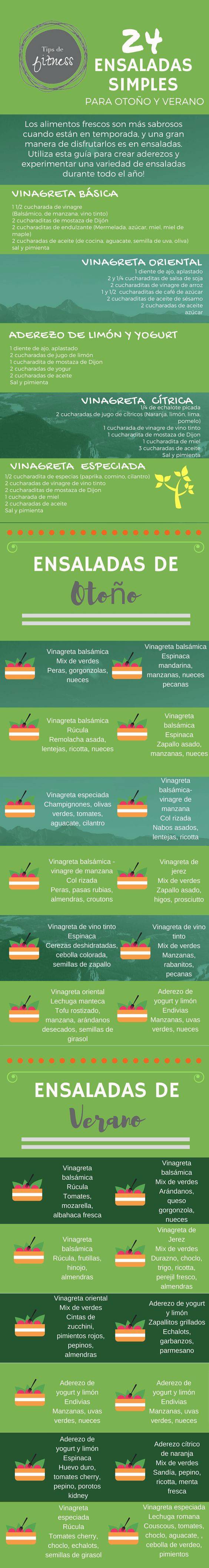 ensaladas fáciles y originales