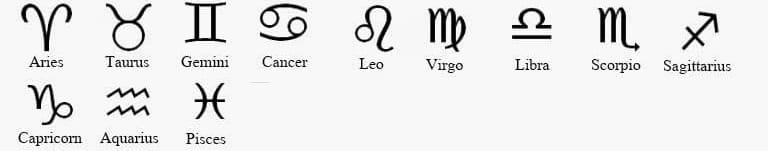 tatuajes pequeños zodiacales