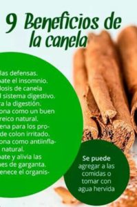 propiedades de la canela